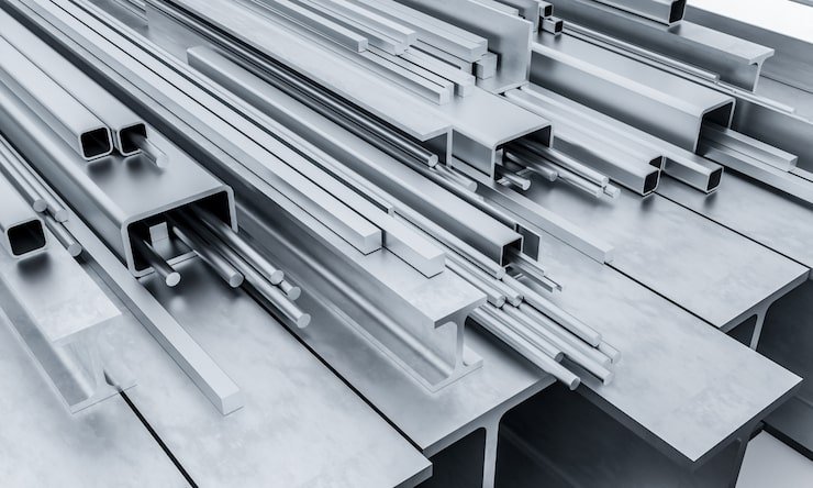 Steel metal beam