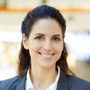 Successful female broker